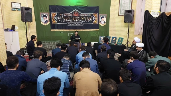 مراسم عزاداری شهادت حجت الاسلام والمسلمین رئیسی در دانشگاه فرهنگیان کردستان 3