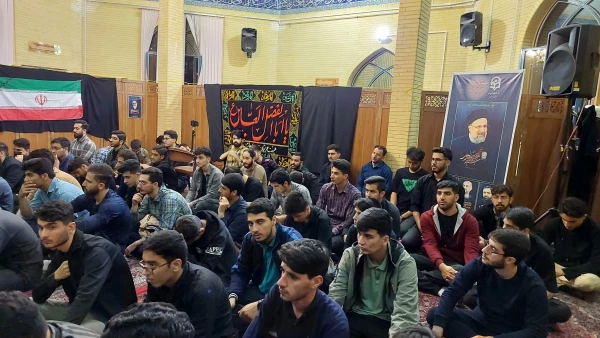 مراسم عزاداری شهادت حجت الاسلام والمسلمین رئیسی در دانشگاه فرهنگیان کردستان 5