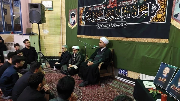 مراسم عزاداری شهادت حجت الاسلام والمسلمین رئیسی در دانشگاه فرهنگیان کردستان 7