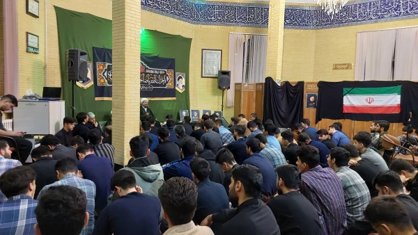 مراسم عزاداری شهادت حجت الاسلام والمسلمین رئیسی در دانشگاه فرهنگیان کردستان 10