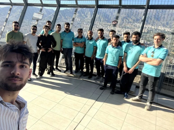 بازدید دانشجویان رشته تربیت بدنی پردیس شهید مدرس دانشگاه فرهنگیان استان کردستان 3