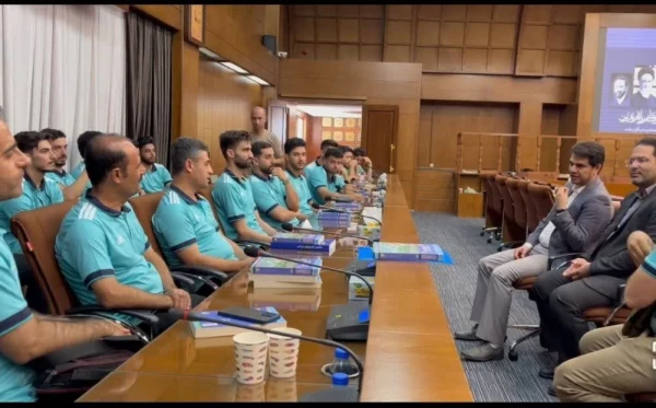 بازدید دانشجویان رشته تربیت بدنی پردیس شهید مدرس دانشگاه فرهنگیان استان کردستان 14