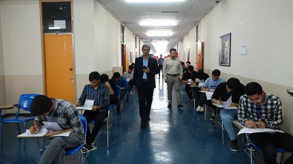 بازید از روند برگزاری امتحانات پایان ترم دانشگاه فرهنگیان استان کردستان
 2