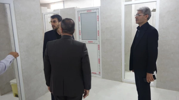 بازدید از  زیر ساخت ها ایجاد شده و روند ارزیابی تکمیلی دانشگاه فرهنگیان کردستان  3