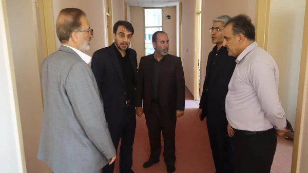 بازدید از  زیر ساخت ها ایجاد شده و روند ارزیابی تکمیلی دانشگاه فرهنگیان کردستان  11