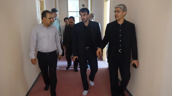 بازدید از  زیر ساخت ها ایجاد شده و روند ارزیابی تکمیلی دانشگاه فرهنگیان کردستان  12