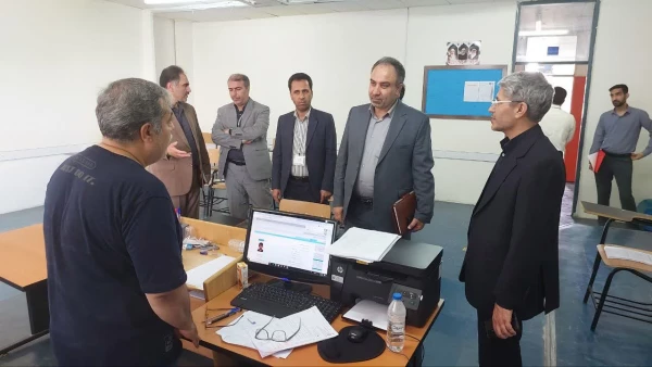 بازدید از  روند برگزاری ارزیابی تکمیلی داوطلبان ورود به دانشگاه فرهنگیان استان کردستان 4