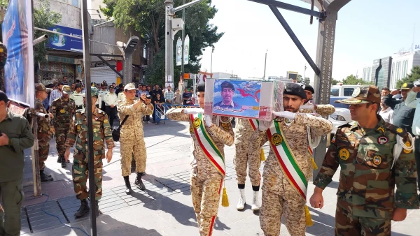 مراسم وداع و تششیع پیکر تازه تفحص شده شهید حسین سامی 7