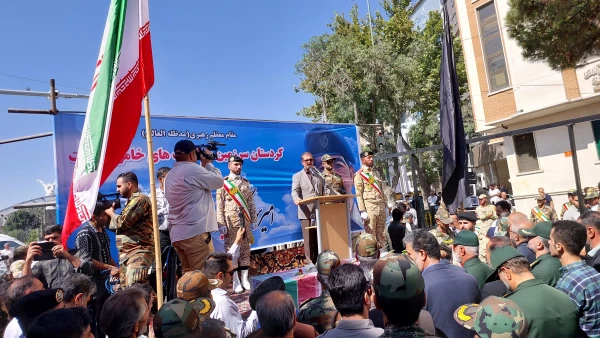 مراسم وداع و تششیع پیکر تازه تفحص شده شهید حسین سامی 9