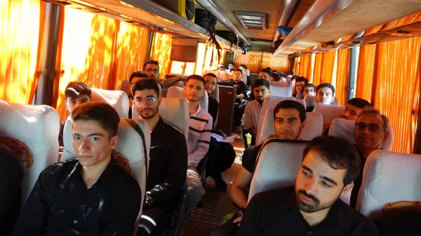 بدرقه کاروان زیارتی اربعین دانشجویان دانشگاه فرهنگیان استان کردستان 12