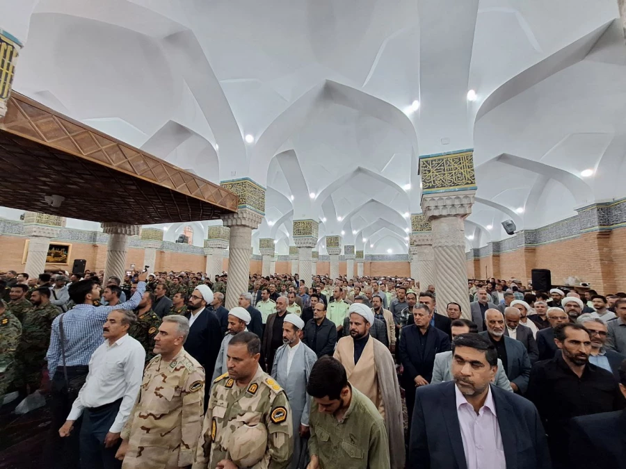 مراسم بزرگداشت شهیدان مقاومت در مسجد دارالاحسان شهر سنندج  5