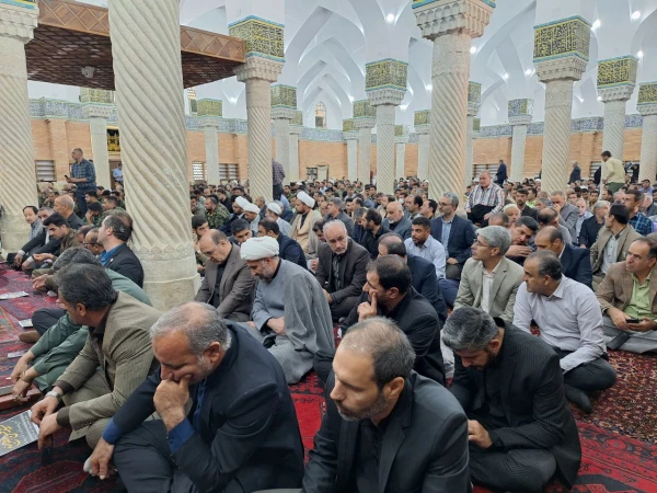 مراسم بزرگداشت شهیدان مقاومت در مسجد دارالاحسان شهر سنندج  7