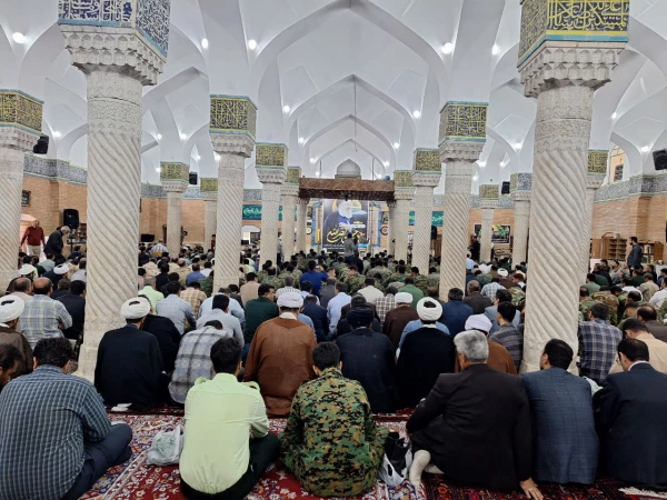 مراسم بزرگداشت شهیدان مقاومت در مسجد دارالاحسان شهر سنندج  8