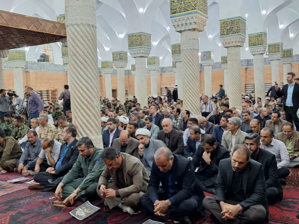 مراسم بزرگداشت شهیدان مقاومت در مسجد دارالاحسان شهر سنندج  9