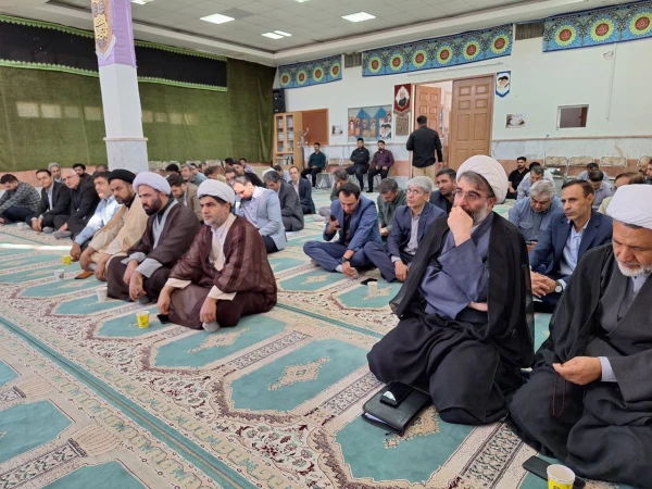 مراسم بزرگداشت شهدای مقاوت در مسجد پیامبر اعظم دانشگاه کردستان 3