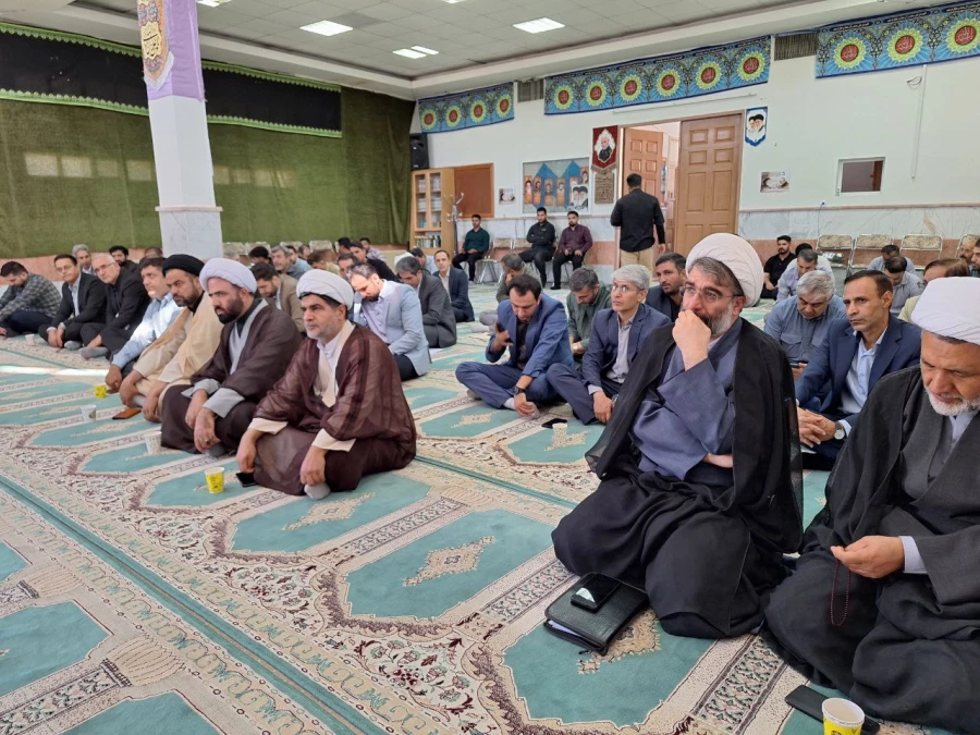 مراسم بزرگداشت شهدای مقاوت در مسجد پیامبر اعظم دانشگاه کردستان 3