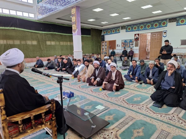 مراسم بزرگداشت شهدای مقاوت در مسجد پیامبر اعظم دانشگاه کردستان 4