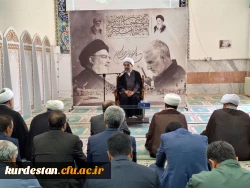 مراسم بزرگداشت شهدای مقاوت در مسجد پیامبر اعظم دانشگاه کردستان 6