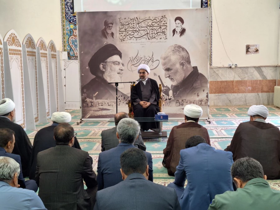 مراسم بزرگداشت شهدای مقاوت در مسجد پیامبر اعظم دانشگاه کردستان 6