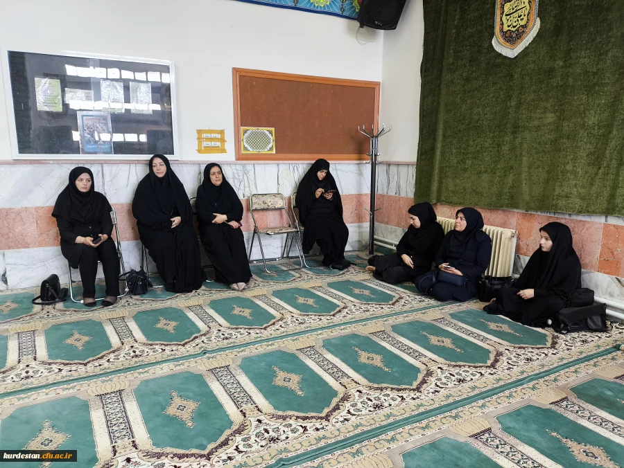 مراسم بزرگداشت شهدای مقاوت در مسجد پیامبر اعظم دانشگاه کردستان 8