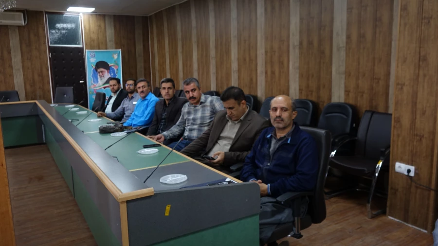 تکریم خدمات همکاران بازنشسته و تودیع معاون هماهنگی استان 7