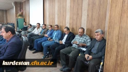 نشست هم اندیشی ریاست دانشگاه با اعضای هیئت علمی و ماموران آموزشی
 11