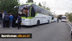 اعزام دانشجویان به اردوی یک روزه راهیان نور غرب کشور 6