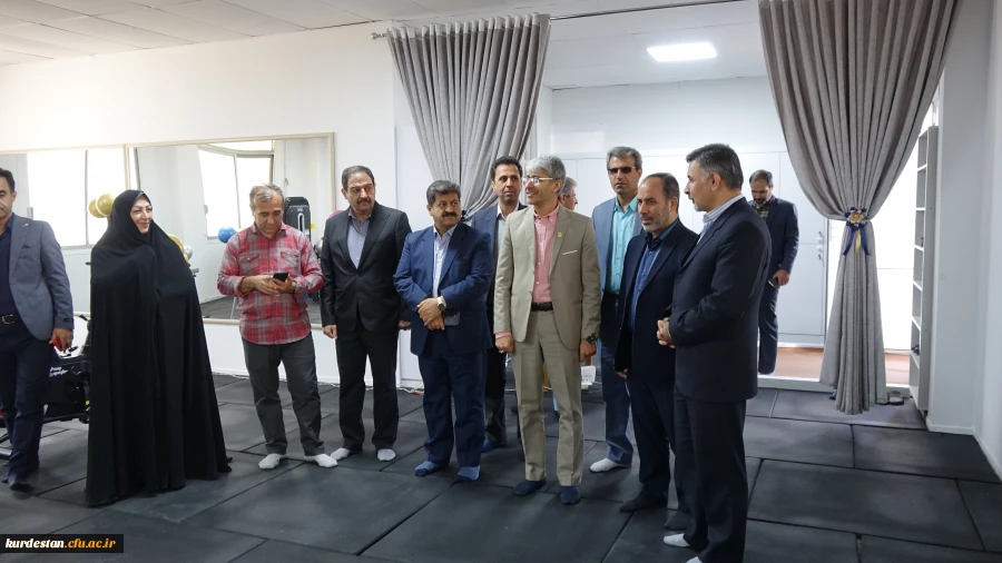 افتتاح سالن ورزشی چند منظوره و سالن تندرستی پردیس بنت الهدی صدر سنندج 12