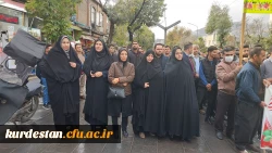 حماسه حضور انقلابی جامعه دانشگاه فرهنگیان کردستان در راهپیمایی روز ملی مبارزه با استکبار جهانی
 8
