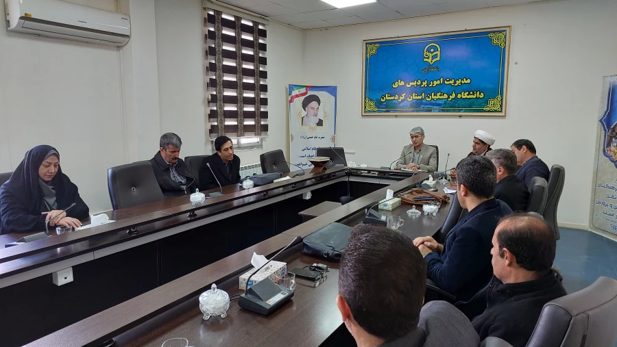 مراسم تکریم و معارفه مدیر گروه  آموزشی زبان و ادبیات فارسی دانشگاه فرهنگیان کردستان  3