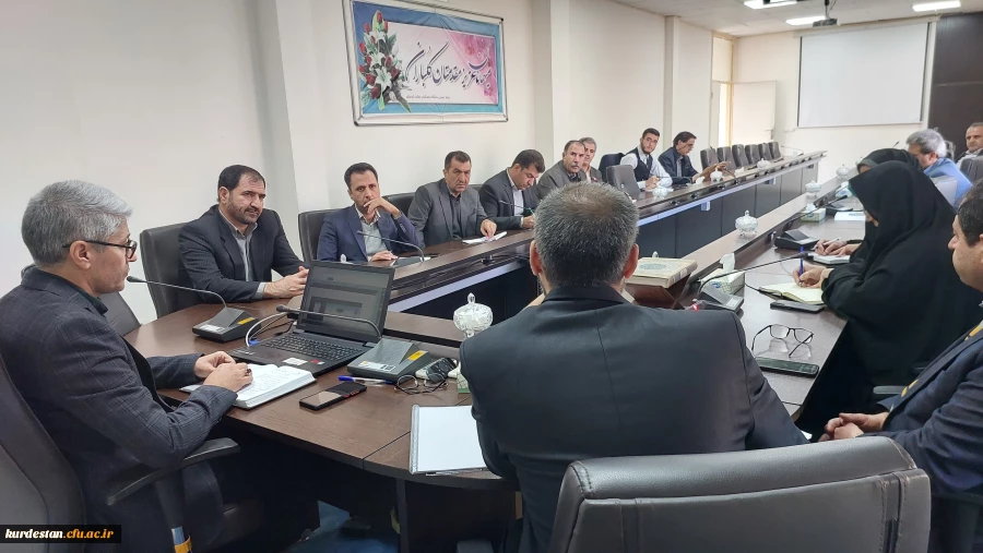 جلسه شورای فرهنگی، اجتماعی دانشگاه فرهنگیان کردستان  5