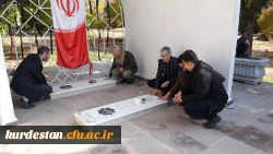 حضور مشاوره کنگره ملی  شهدای دانشجو معلم در دانشگاه فرهنگیان استان کردستان  3