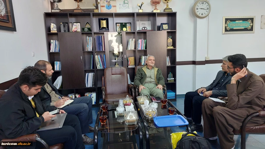 حضور مشاوره کنگره ملی  شهدای دانشجو معلم در دانشگاه فرهنگیان استان کردستان  7