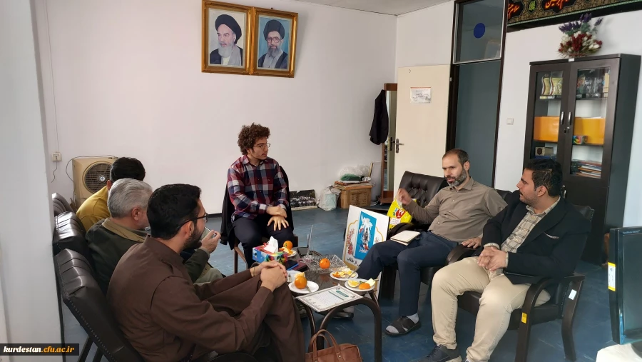 حضور مشاوره کنگره ملی  شهدای دانشجو معلم در دانشگاه فرهنگیان استان کردستان  10