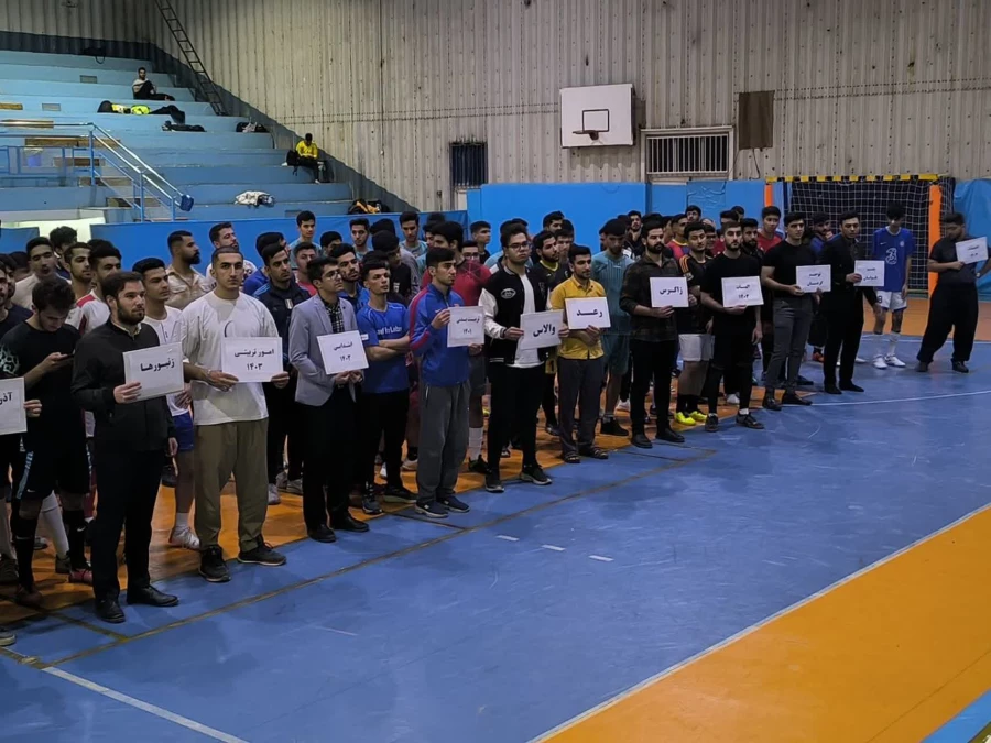  مسابقات لیگ فوتسال پردیس شهید مدرس 9