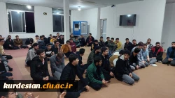 حضور مسئولین دانشگاه در جمع دانشجویان ساکن سرای دانشجویی 3