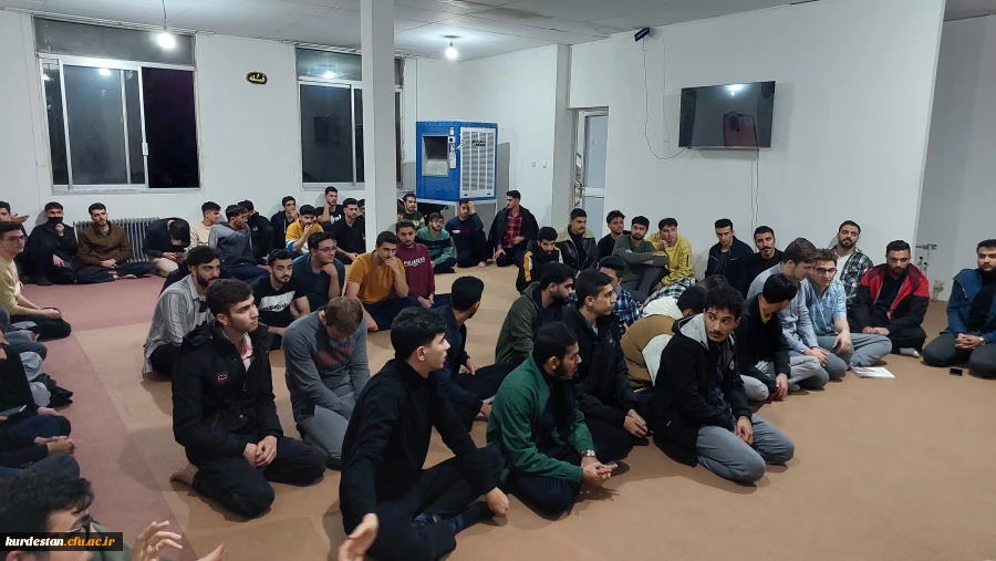 حضور مسئولین دانشگاه در جمع دانشجویان ساکن سرای دانشجویی 3