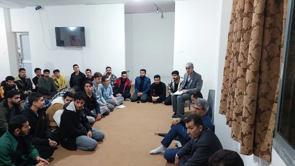 حضور مسئولین دانشگاه در جمع دانشجویان ساکن سرای دانشجویی 4