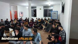 حضور مسئولین دانشگاه در جمع دانشجویان ساکن سرای دانشجویی 6