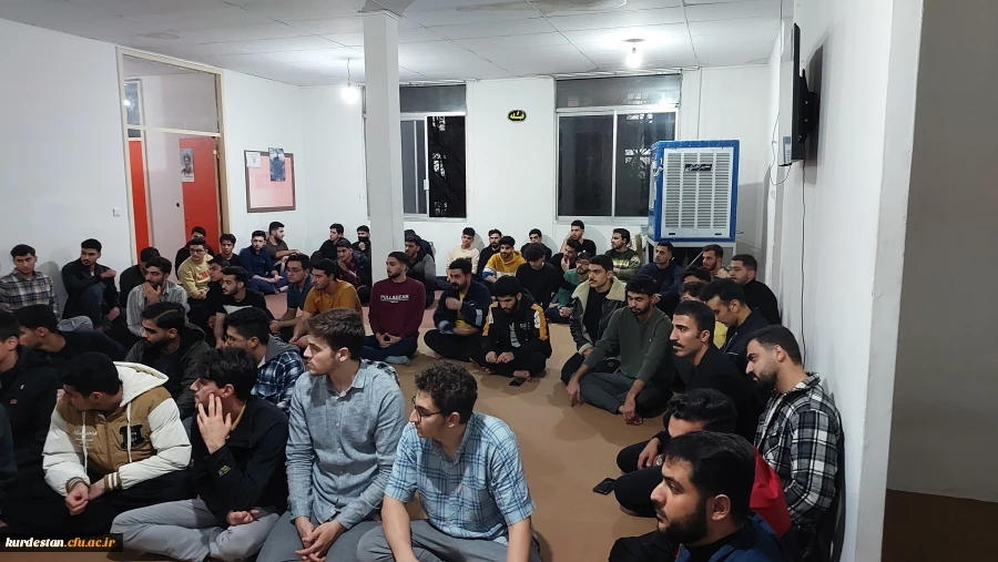 حضور مسئولین دانشگاه در جمع دانشجویان ساکن سرای دانشجویی 6