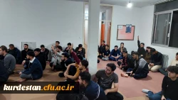 حضور مسئولین دانشگاه در جمع دانشجویان ساکن سرای دانشجویی 9