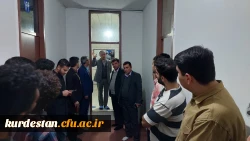 حضور مسئولان دانشگاه فرهنگیان استان کردستان در خوابگاه پردیس 4