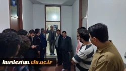 حضور مسئولان دانشگاه فرهنگیان استان کردستان در خوابگاه پردیس 5