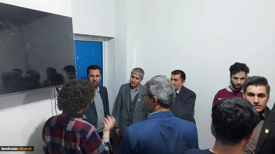 حضور مسئولان دانشگاه فرهنگیان استان کردستان در خوابگاه پردیس 6