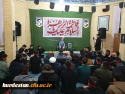 شب وداع با پیکر مطهر شهید گمنام در دانشگاه فرهنگیان استان کردستان 3