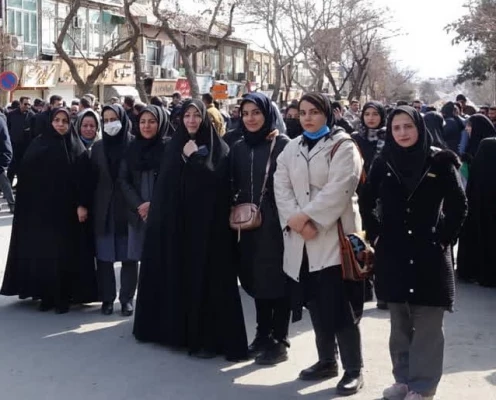 حضور پرشور اساتید، کارکنان و دانشجومعلمان دانشگاه فرهنگیان استان کردستان در راهپیمایی 22 بهمن 13