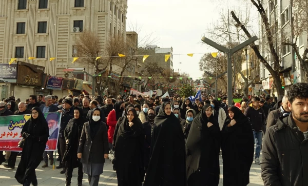 حضور پرشور اساتید، کارکنان و دانشجومعلمان دانشگاه فرهنگیان استان کردستان در راهپیمایی 22 بهمن 15