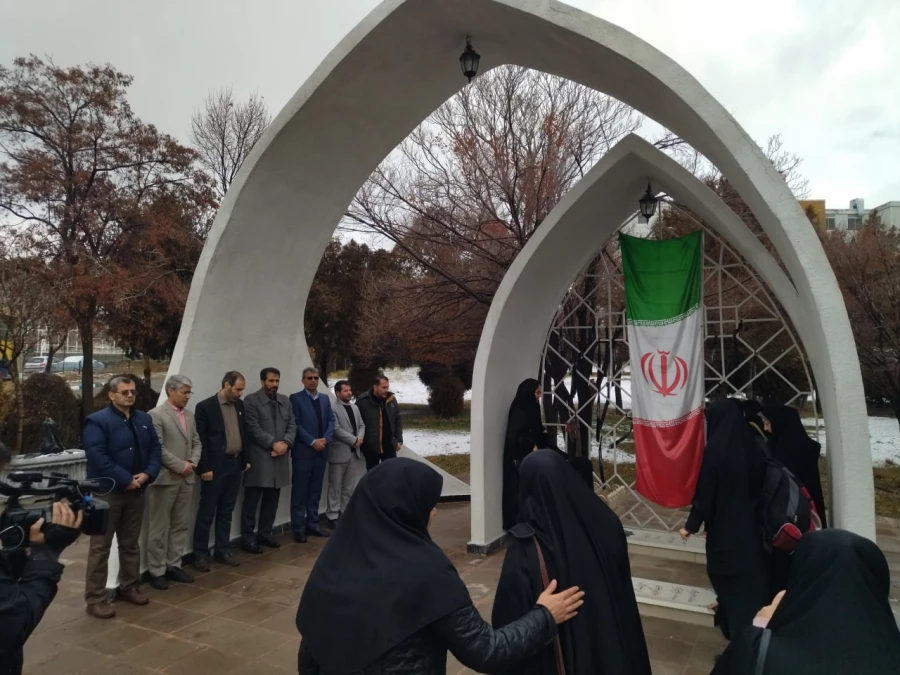 مراسم بدرقۀ دانشجومعلمان پردیس های استان برای اعزام به اردوی راهیان نور 3