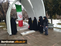 مراسم بدرقۀ دانشجومعلمان پردیس های استان برای اعزام به اردوی راهیان نور 4