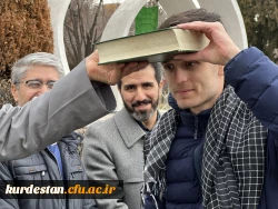 مراسم بدرقۀ دانشجومعلمان پردیس های استان برای اعزام به اردوی راهیان نور 7